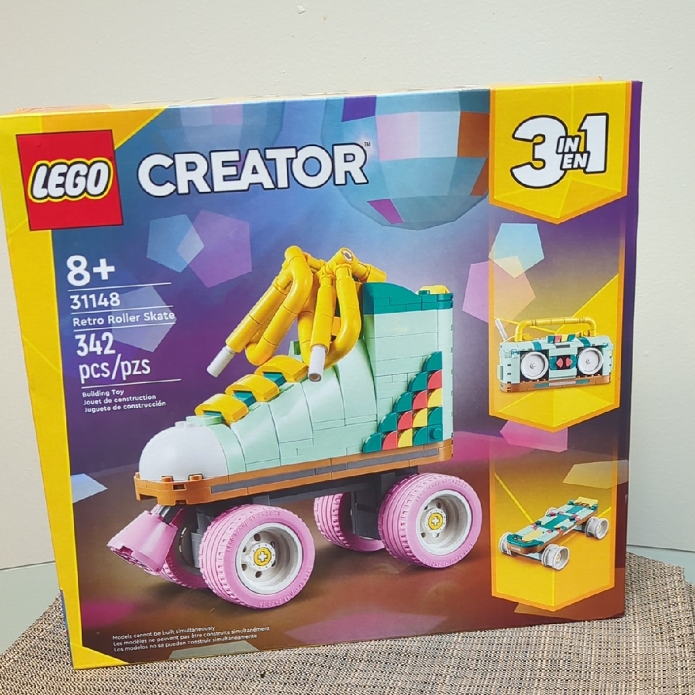 LEGO Creator Retro Roller Skate 3 In 1.